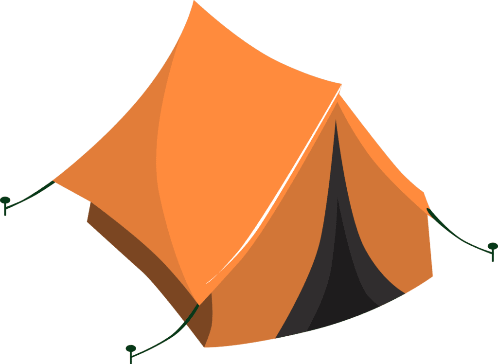 Tent illustration for BaseCAMP