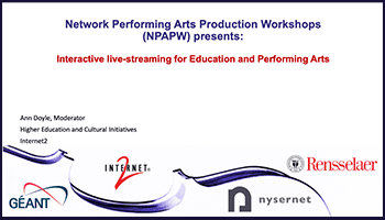 Image of title slide from April 2, 2020 NPAPW Webinar