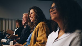 Photo of women attending an event